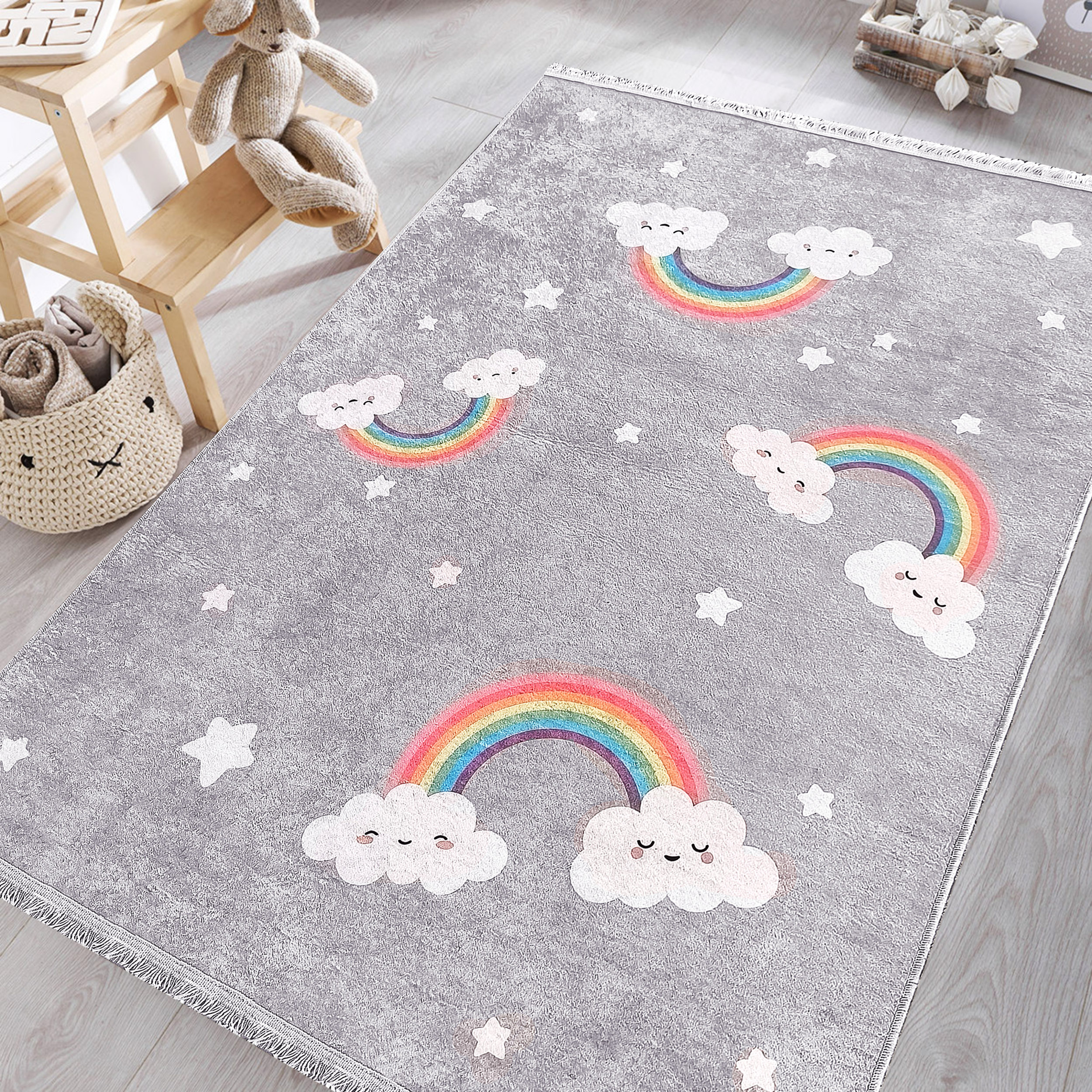 Dywan dziecięcy - 120 x 180 cm - Wielokolorowy - Dywanopol