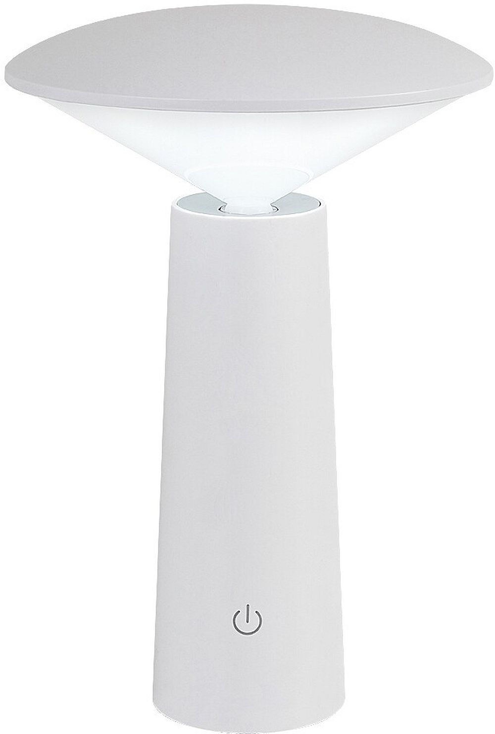 Darmowa Dostawa - Lampa solarna stołowa 1x3 W biały Rabalux Polperro 77146