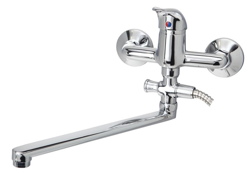 Darmowa Dostawa - Bateria wannowo-prysznicowa ścienna chrom Sea-Horse Wendy BJA109