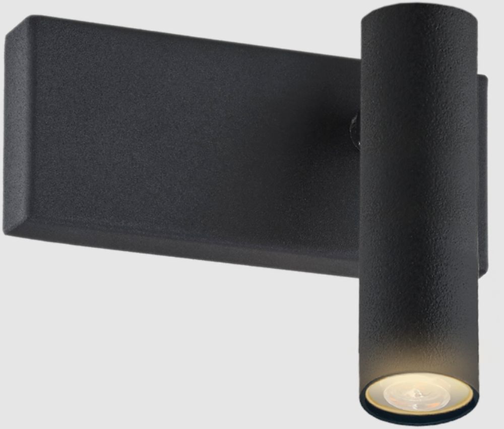 Darmowa Dostawa - Kinkiet 1x6 W czarny Argon Etna Plus 8065