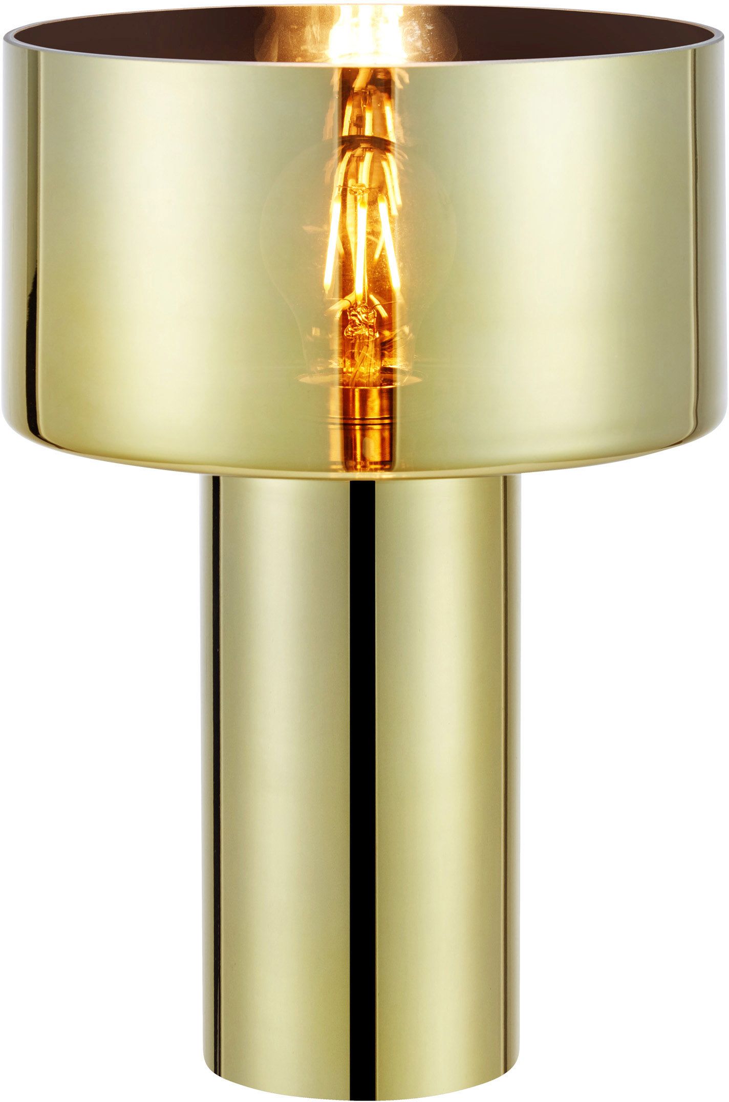 Darmowa Dostawa - Lampa stołowa 1x40 W złota Markslöjd Corin 109145