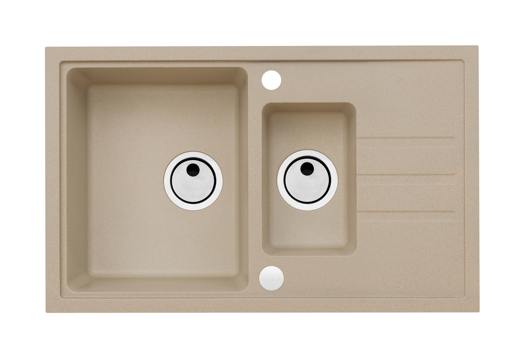 Darmowa Dostawa - Zlewozmywak granitowy 78x48 cm Alveus Intermezzo 1307055