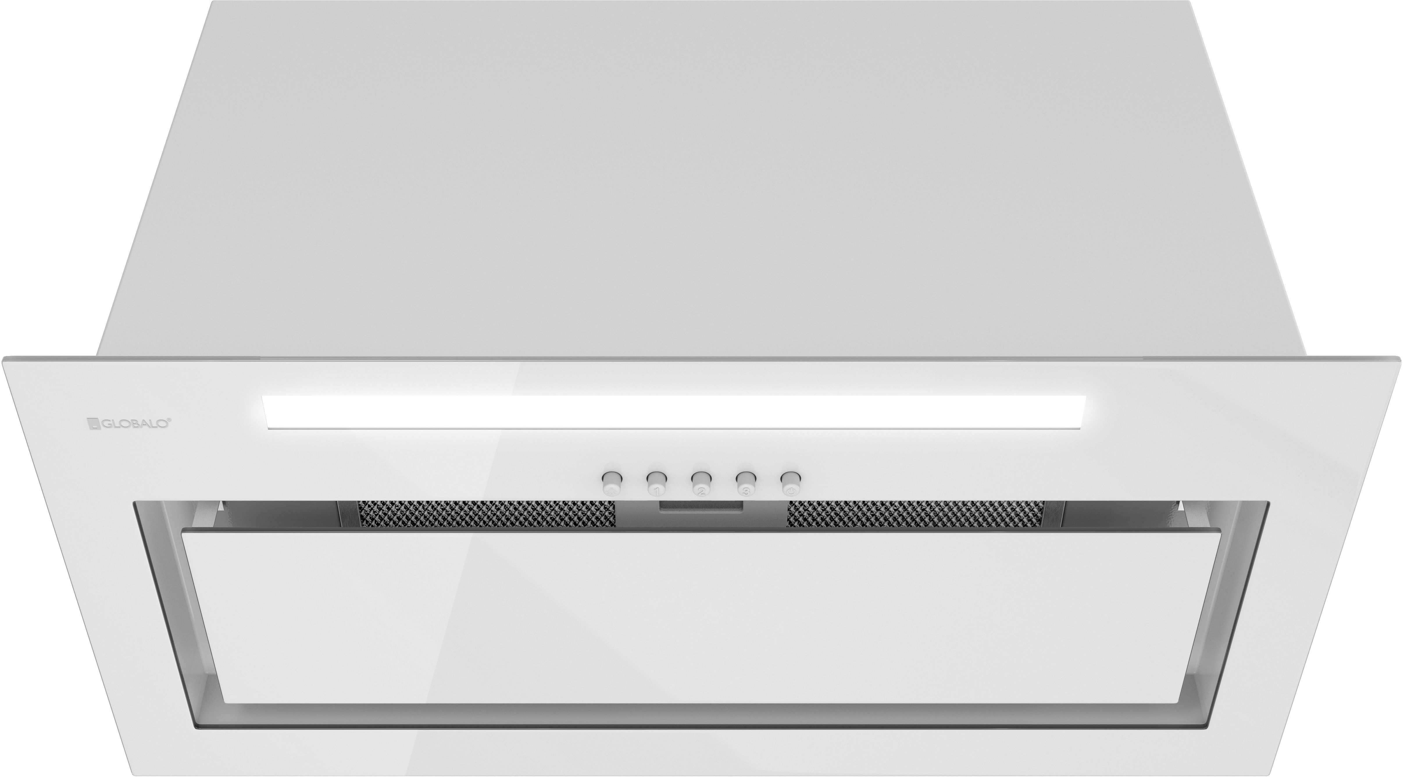 Darmowa Dostawa - Okap podszafkowy 59.6 cm biały Globalo Design Senturo SENTURO603WHITE