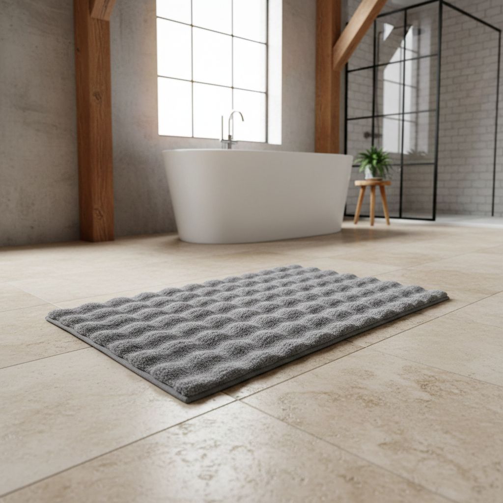 Darmowa Dostawa - Dywanik łazienkowy 120x70 cm prostokątny szary Kleine Wolke Cloud 9198146225
