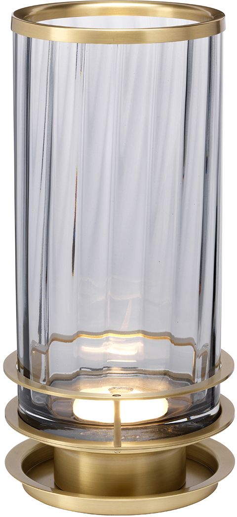 Darmowa Dostawa - Lampa stołowa 1x9 W przydymiona-mosiądz Quintiesse Arno QNARNOSMOKEAB