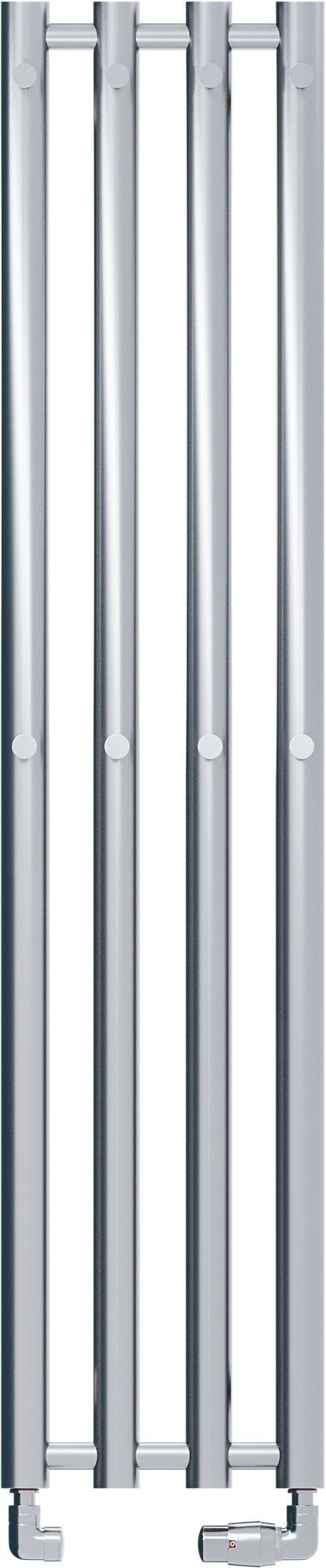 Darmowa Dostawa - Grzejnik łazienkowy dekoracyjny 120x26 cm chrom Radox Kolona W Round RXKLOCH12004