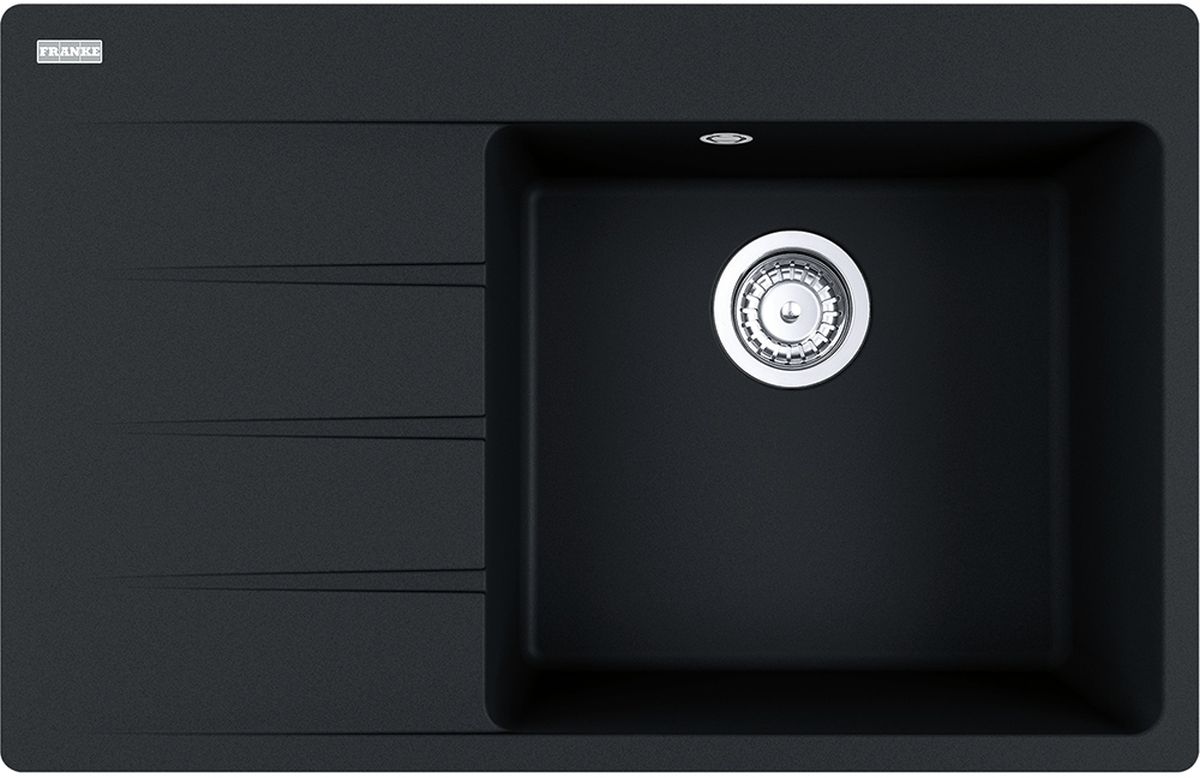 Darmowa Dostawa - Zlewozmywak granitowy 78x50 cm szary/grafitowy/onyx Franke Centro 1140633143