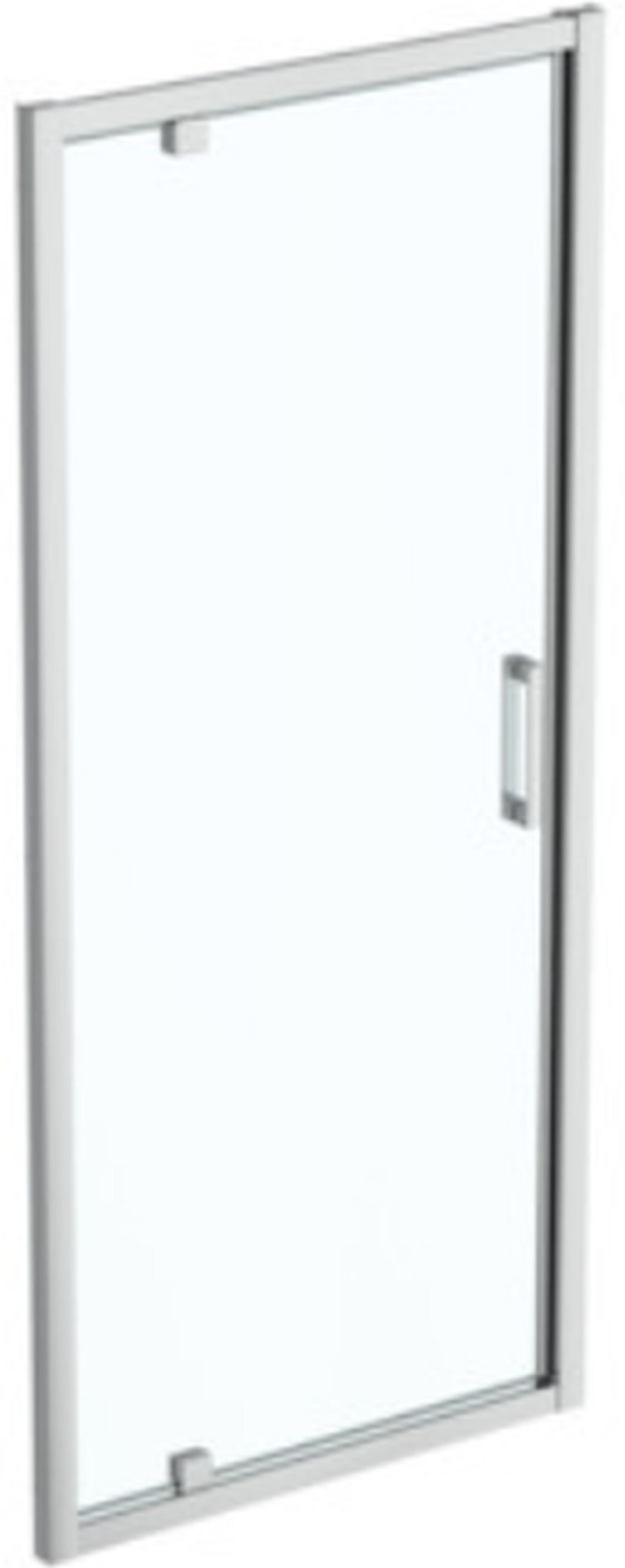 Darmowa Dostawa - Drzwi prysznicowe 90 cm uchylne srebrny mat/szkło przezroczyste Ideal Standard Connect 2 K9270EO