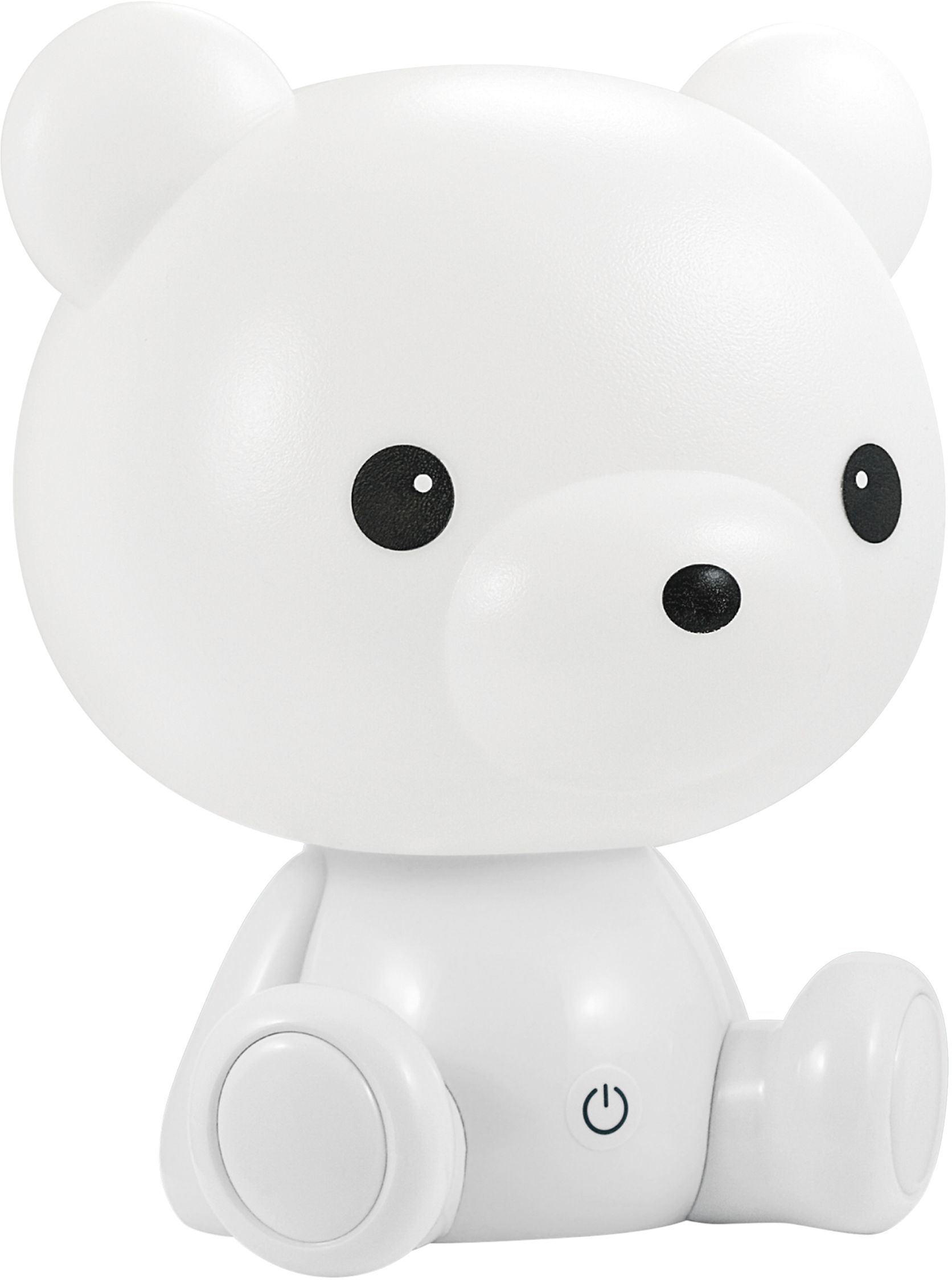 Darmowa Dostawa - Lampka nocna dziecięca 1x2.5 W biała Goldlux Miś 308221