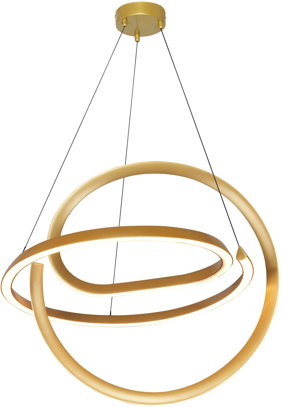 Darmowa Dostawa - Lampa wisząca 1x40 W złota Zuma Line Velenne P241249401E