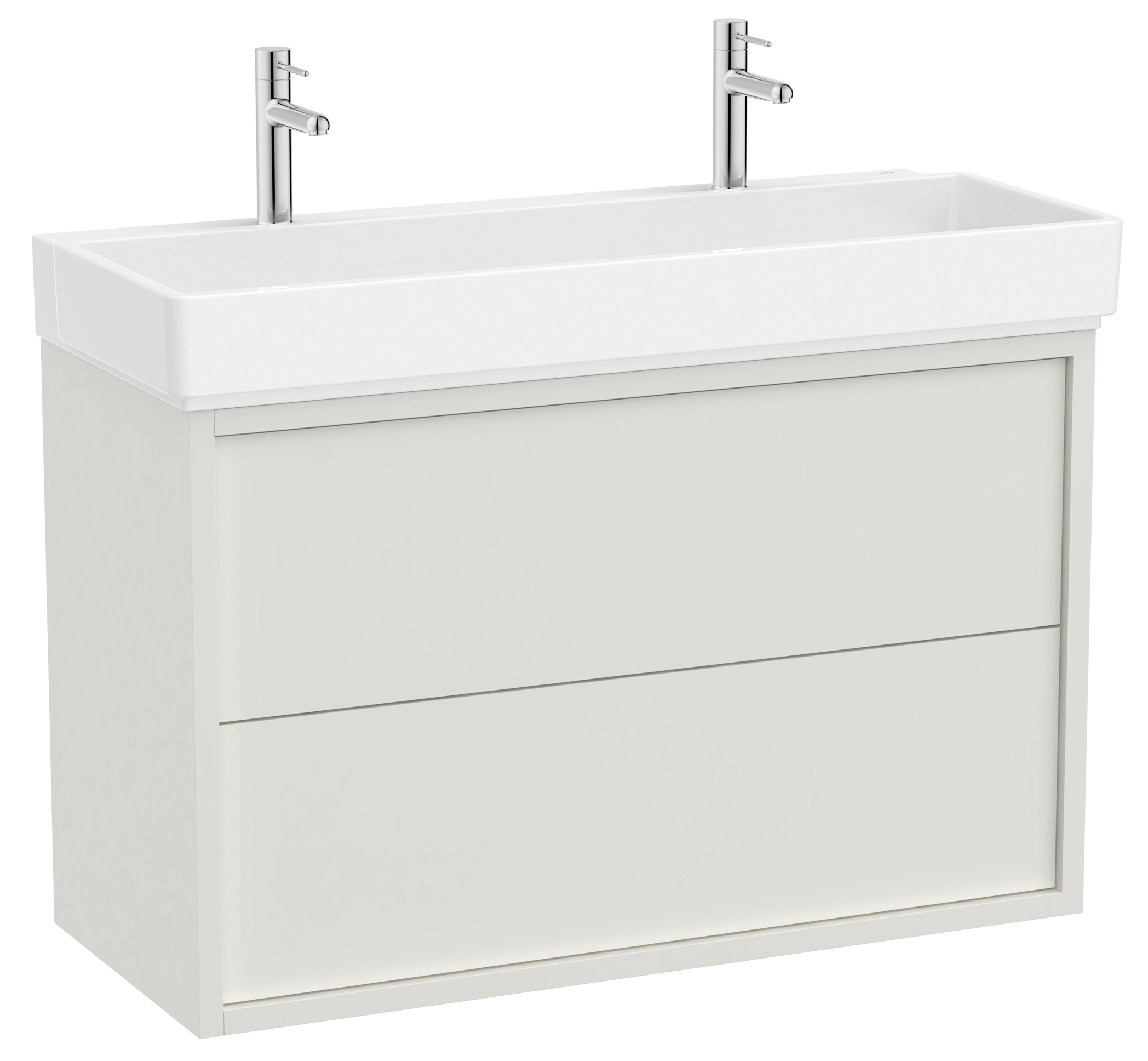 Darmowa Dostawa - Umywalka z szafką 100 cm białą Roca Tura A852036558