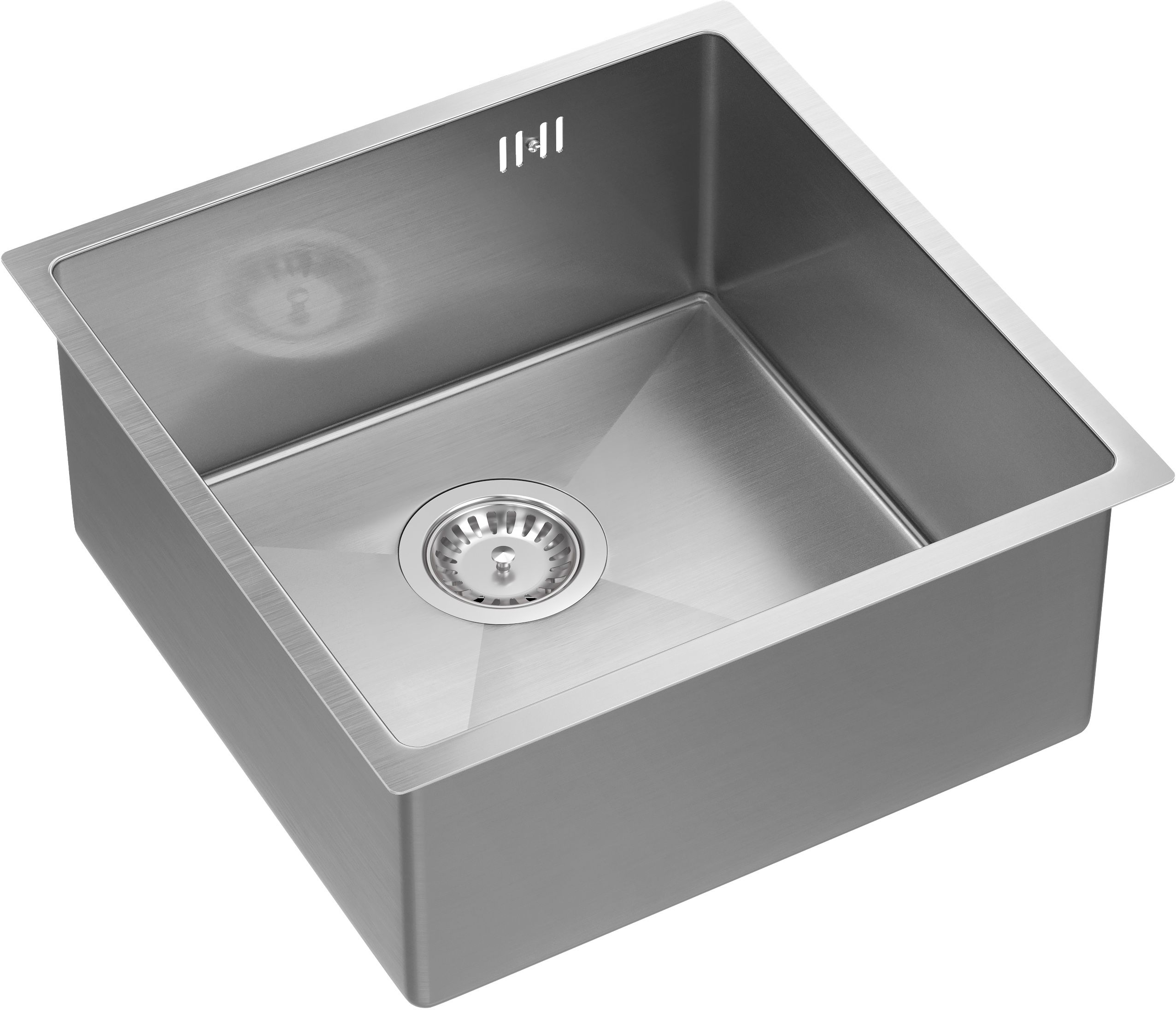 Darmowa Dostawa - Zlewozmywak stalowy 44x44 cm stal Quadron Anthony MF4444BS