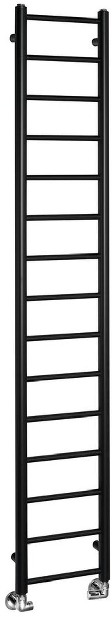 Darmowa Dostawa - Grzejnik łazienkowy drabinkowy 174x30 cm czarny Sapho Dina IR376B