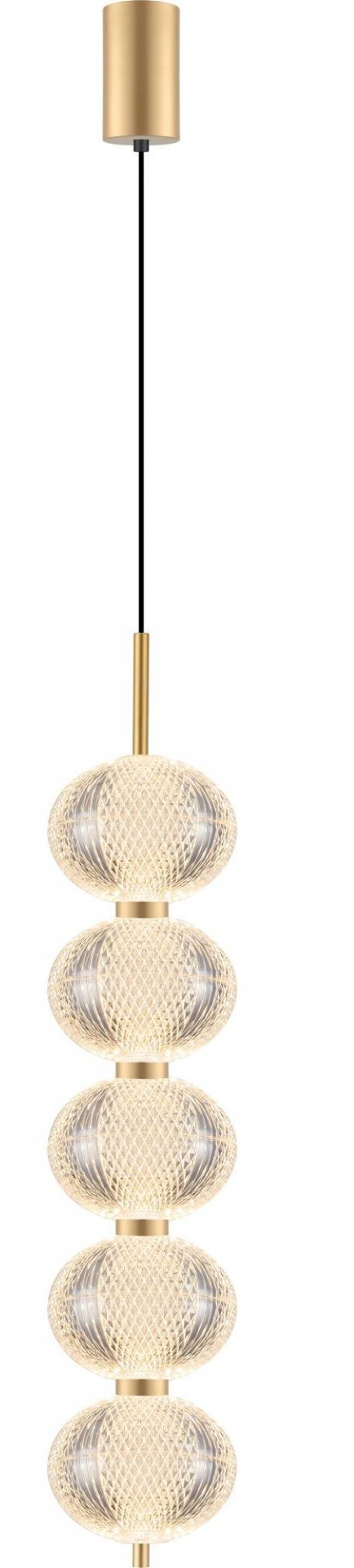 Darmowa Dostawa - Lampa wisząca 1x30 W złota Zuma Line Galatea DU3135930W