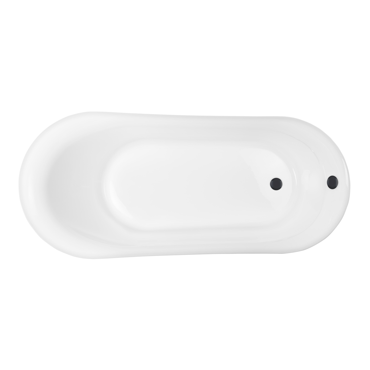 Darmowa Dostawa - Wanna wolnostojąca 160x75 cm owalna biała Oltens Gocta abset7035