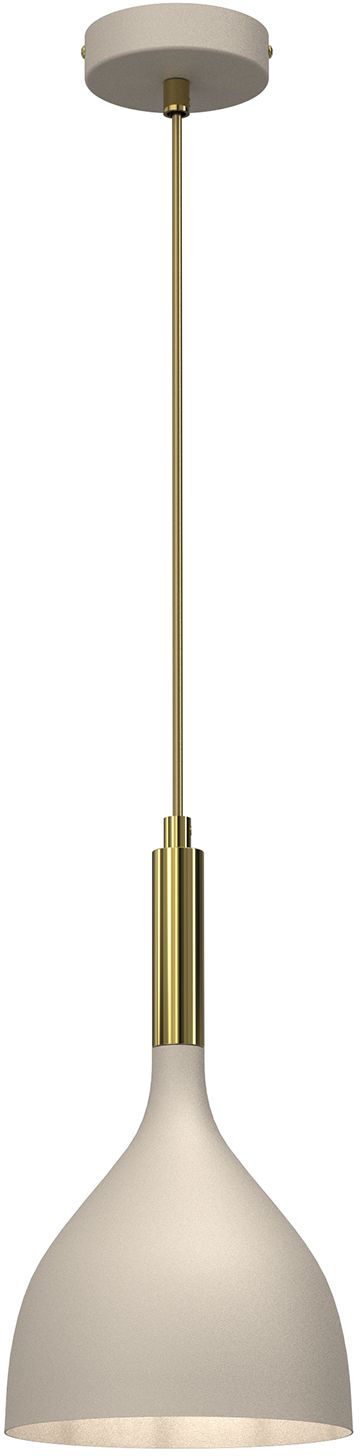 Darmowa Dostawa - Lampa wisząca 1x60 W złota-beżowa Luminex Noak 4005