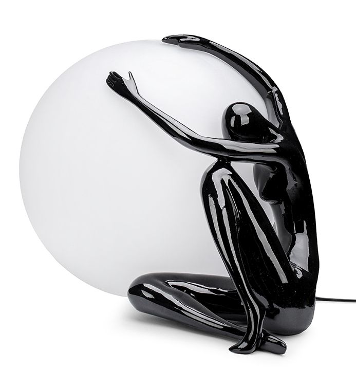 Darmowa Dostawa - Lampa stołowa 1x40 W biała-czarna Moosee Uomo MSE1501100454