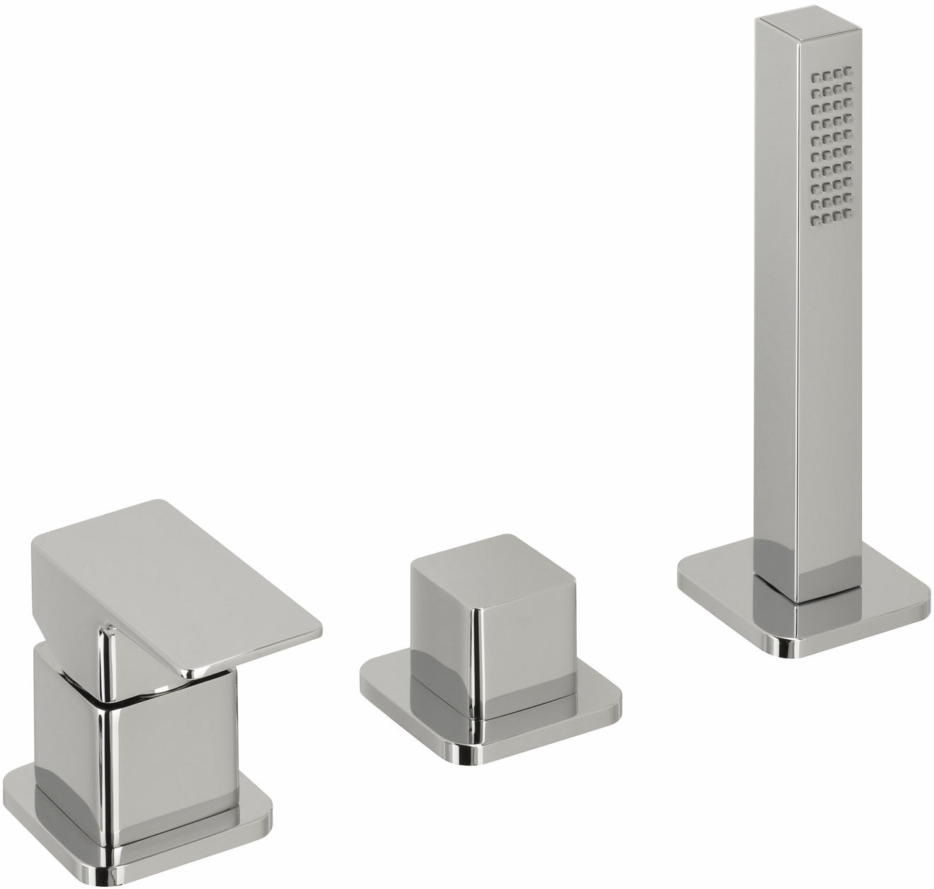 Darmowa Dostawa - Bateria wannowo-prysznicowa nawannowa chrom Herzbach Ceo 36220250201