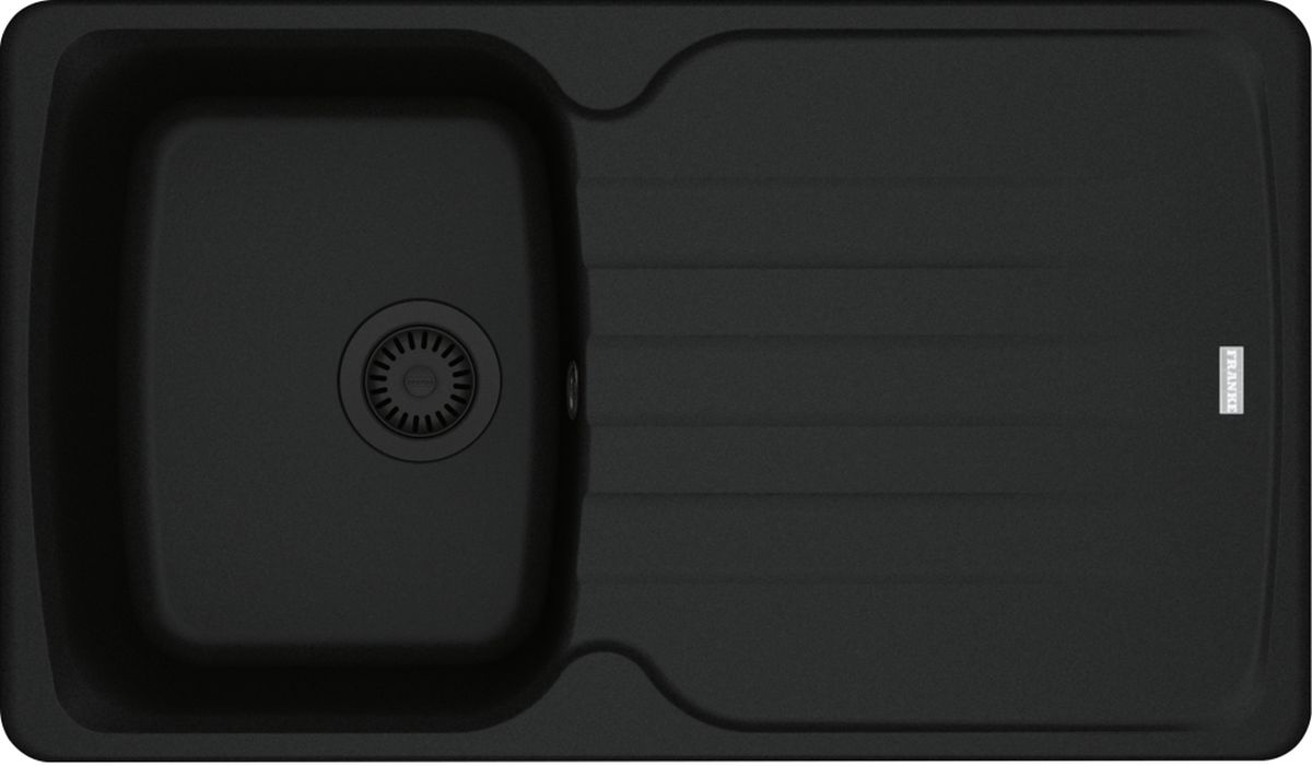 Darmowa Dostawa - Zlewozmywak granitowy 86x50 cm czarny Franke Antea 1140693551