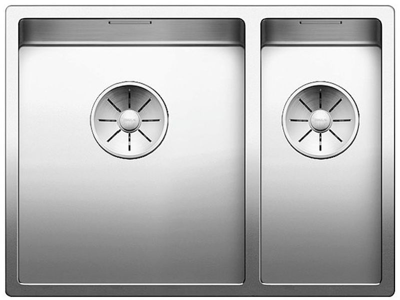 Darmowa Dostawa - Zlewozmywak stalowy 58.5x44 cm stal Blanco Claron 340/180-U 521609