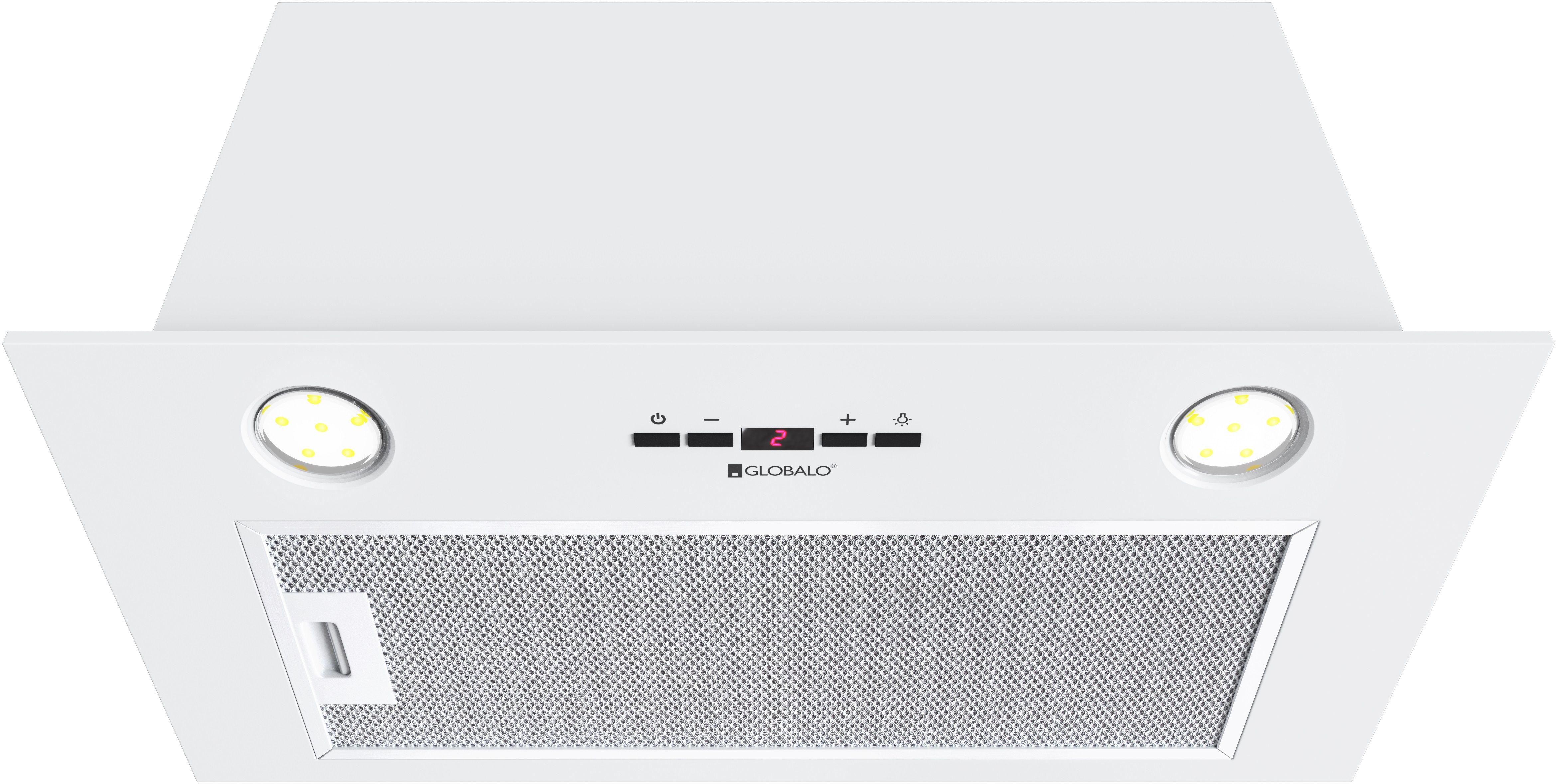 Darmowa Dostawa - Okap podszafkowy 55 cm biały Globalo Design Laizeno LAIZENO602WHITE