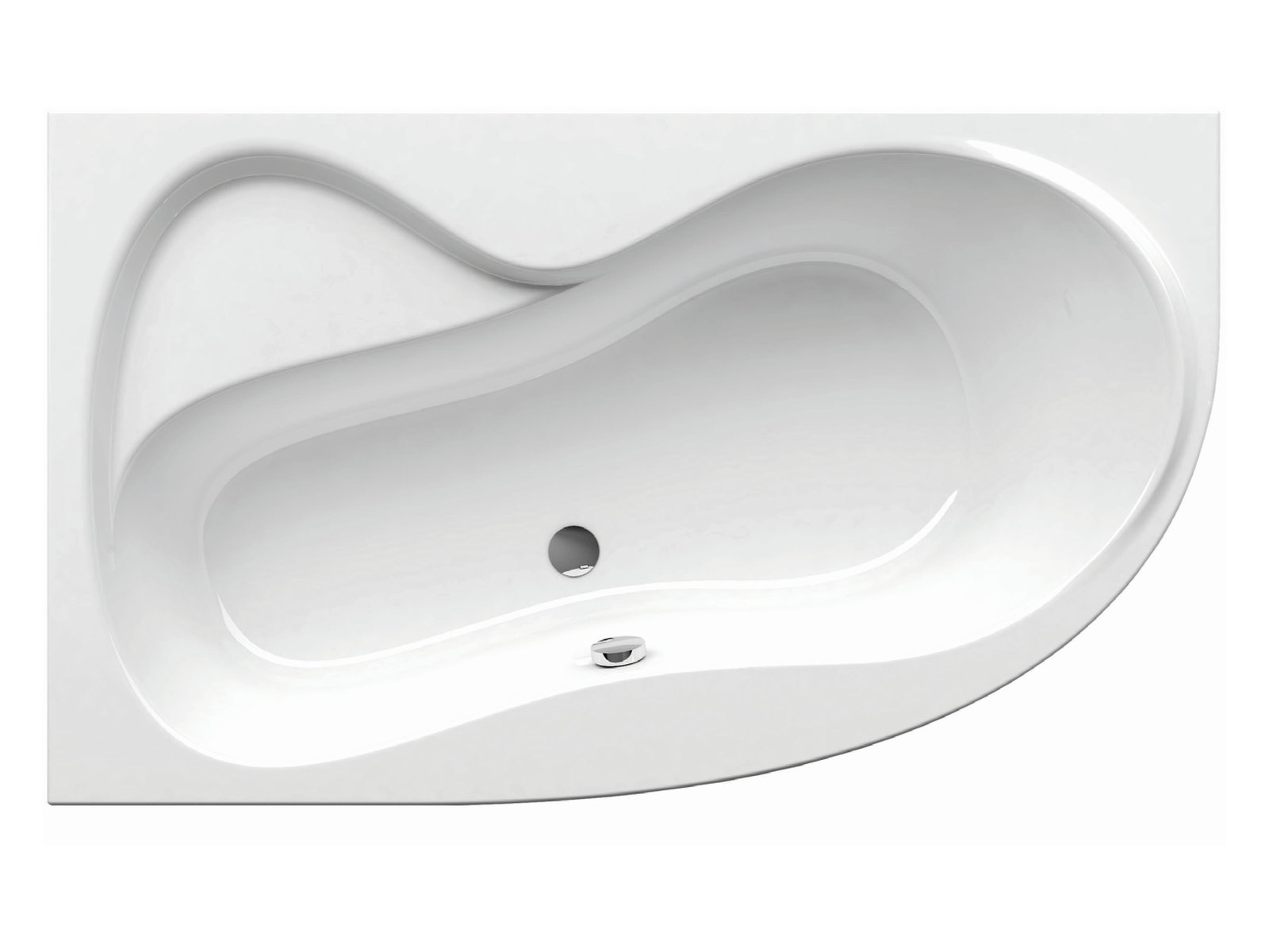 Darmowa Dostawa - Wanna narożna 160x95 cm lewa biała Ravak Rosa 95 C571000000