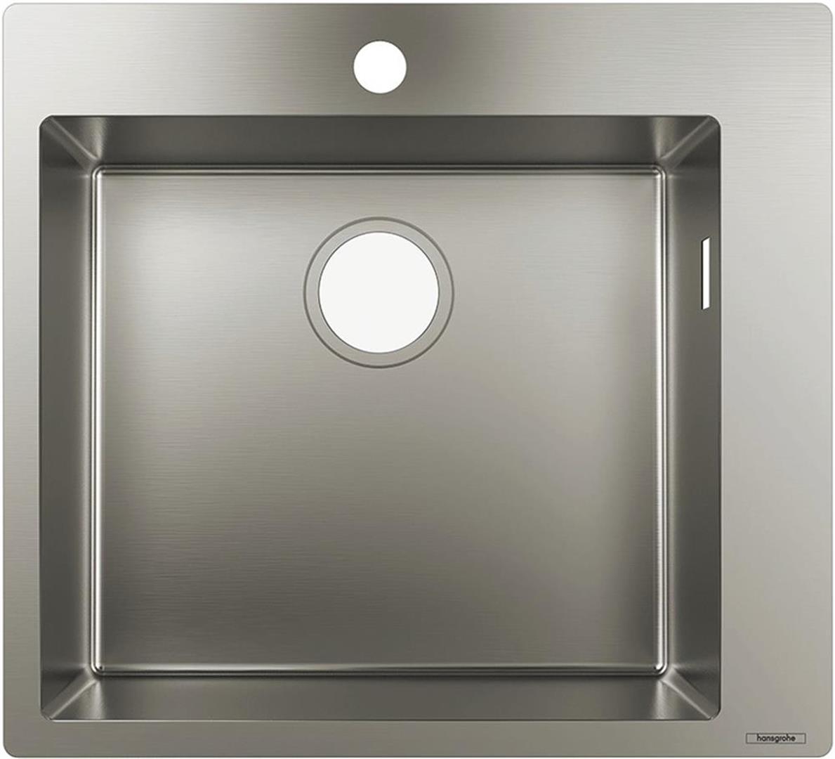 Darmowa Dostawa - Zlewozmywak stalowy 55x50 cm Hansgrohe S 71 43301800