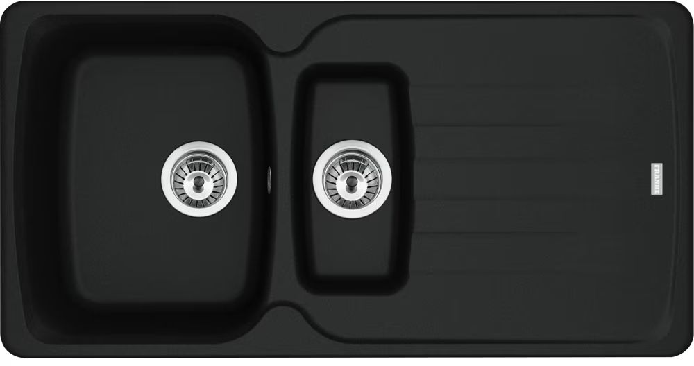 Darmowa Dostawa - Zlewozmywak granitowy 97x50 cm czarny Franke Antea 1140676236