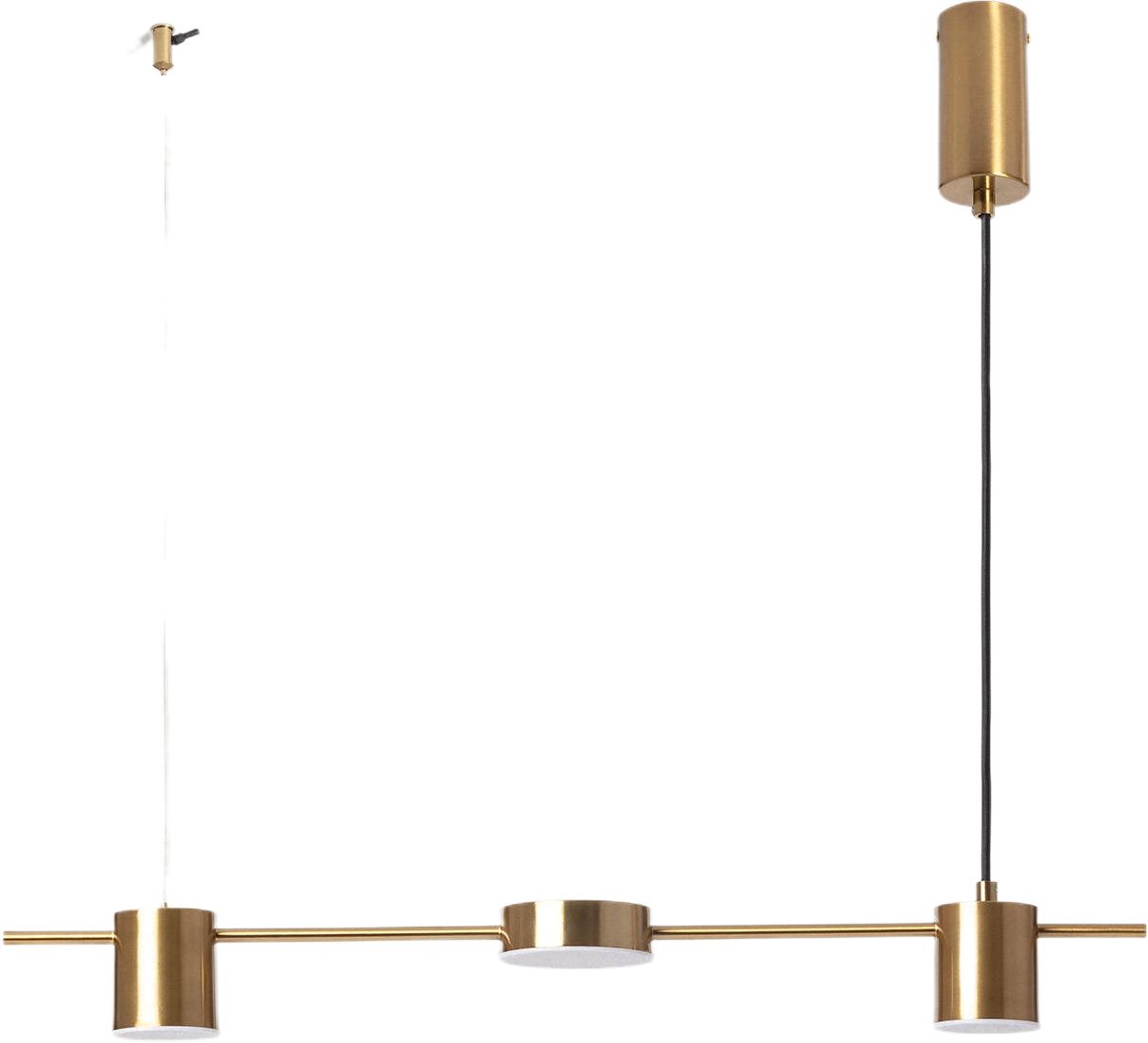 Darmowa Dostawa - Lampa wisząca 1x54 W złota Abruzzo Gamorra ABRLWLGAM18WZ