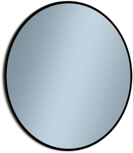 Darmowa Dostawa - Lustro 80x80 cm okrągłe czarny Venti Rondo Ambiente 5907722357182