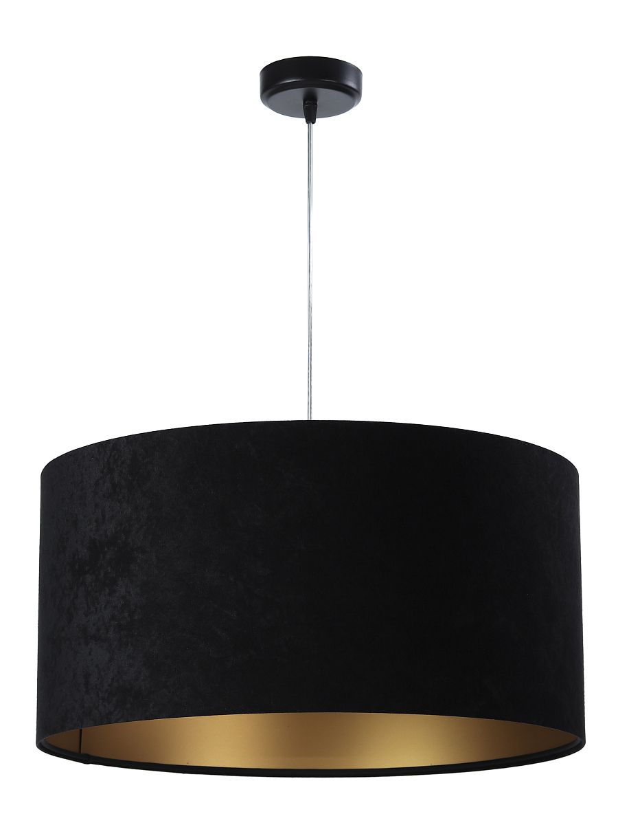 Darmowa Dostawa - Lampa wisząca 1x60 W czarna-złota BPS Koncept Standard HomeLight 01000950