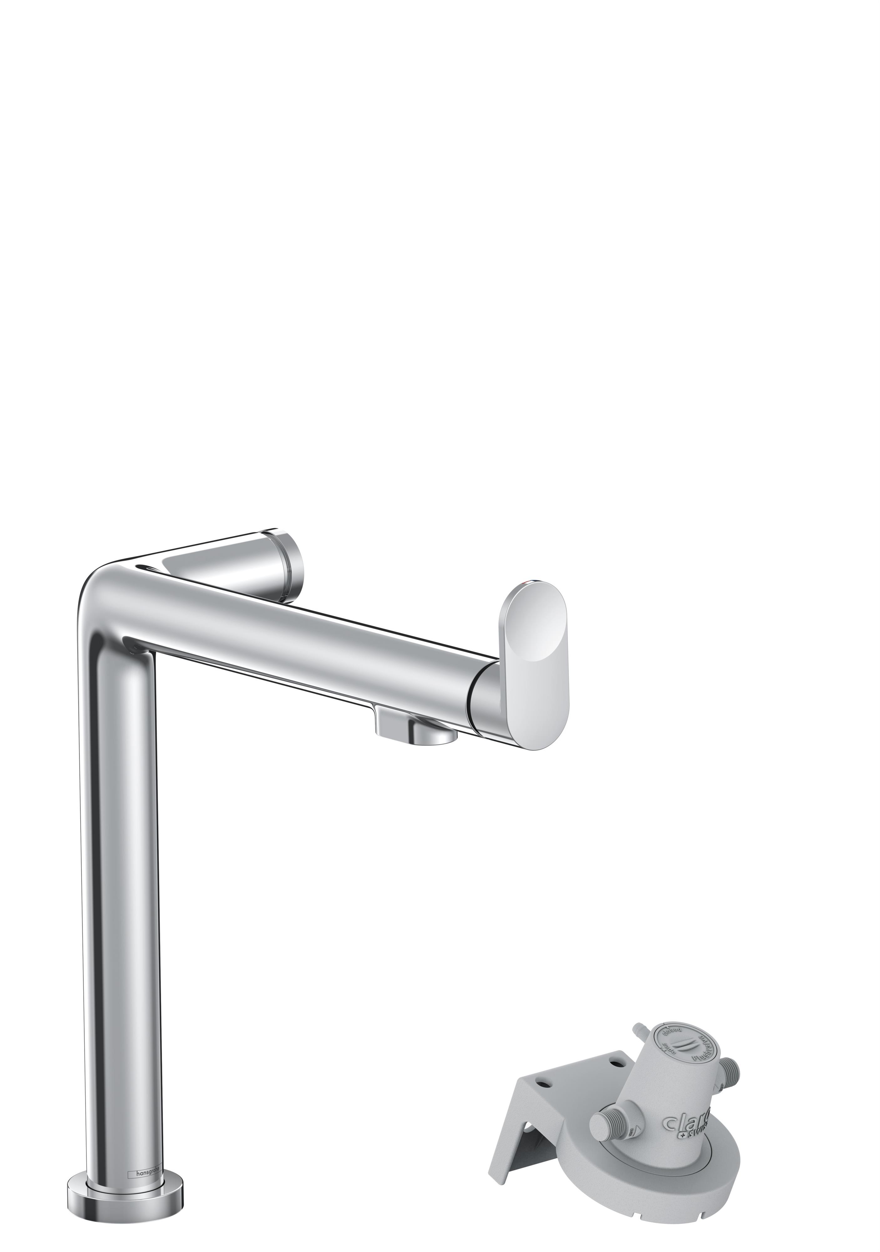 Darmowa Dostawa - Bateria do filtra wody stojąca chrom Hansgrohe Aqittura M91 76804000