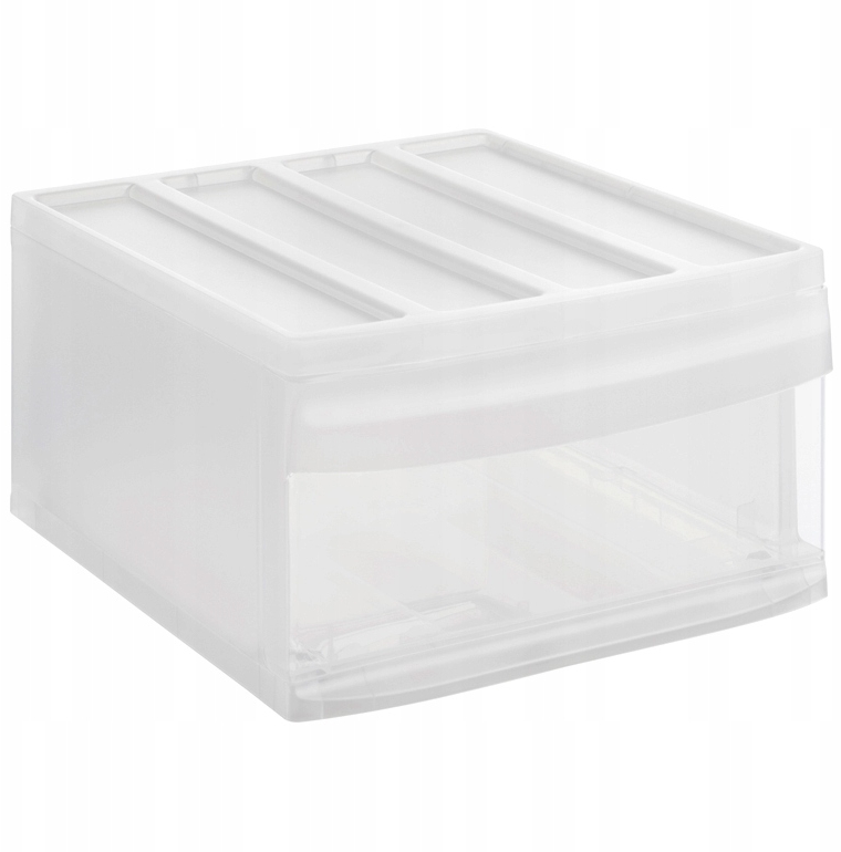 Darmowa Dostawa - Pojemnik do przechowywania 39.5x34x20.3 cm przezroczysty Rotho Systemix 1114200096