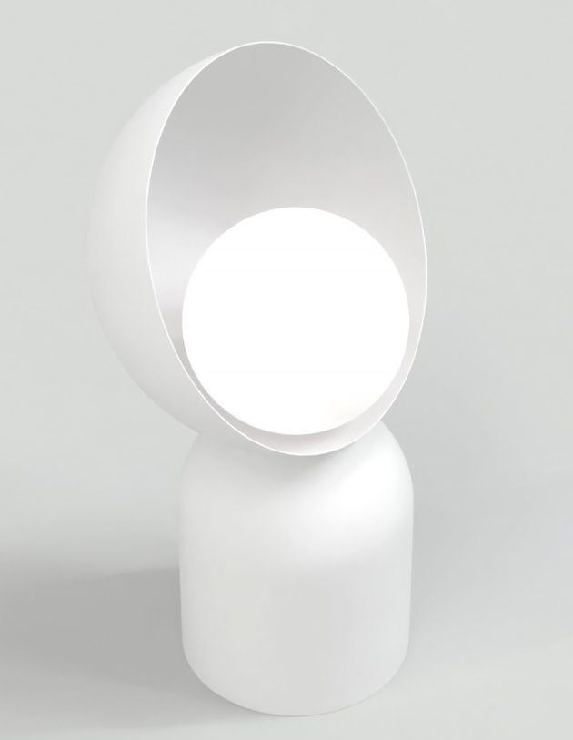 Darmowa Dostawa - Lampa stołowa 1x8 W biała Emibig Boto 1511LN1