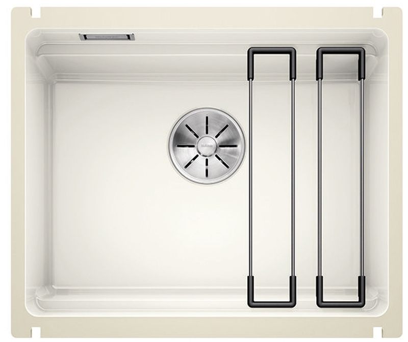 Darmowa Dostawa - Zlewozmywak ceramiczny 54x45.6 cm biały Blanco Etagon 500-U 525149