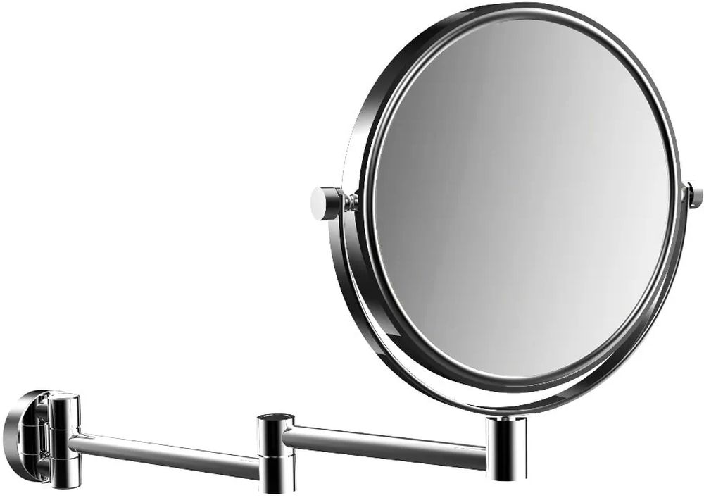 Darmowa Dostawa - Lusterko kosmetyczne 20x20 cm okrągłe chrom Emco Pure 109400110