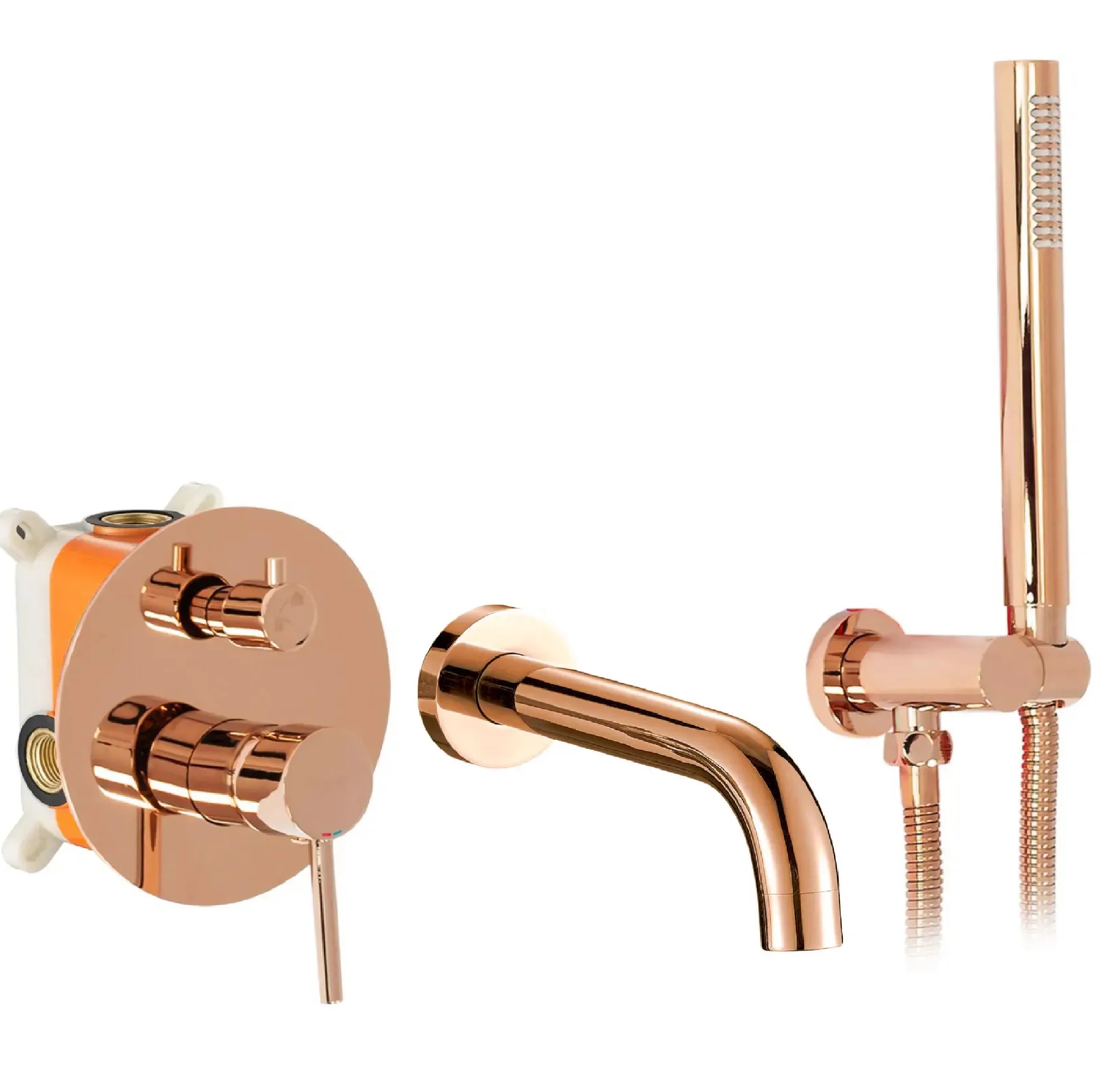 Darmowa Dostawa - Zestaw wannowo-prysznicowy podtynkowy Rea Lungo REAB6930