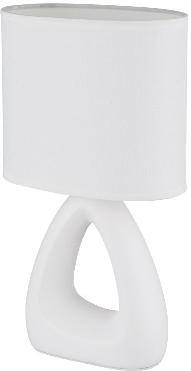 Darmowa Dostawa - Lampa stołowa 1x40 W biała Globo Lighting Triangle 21731W