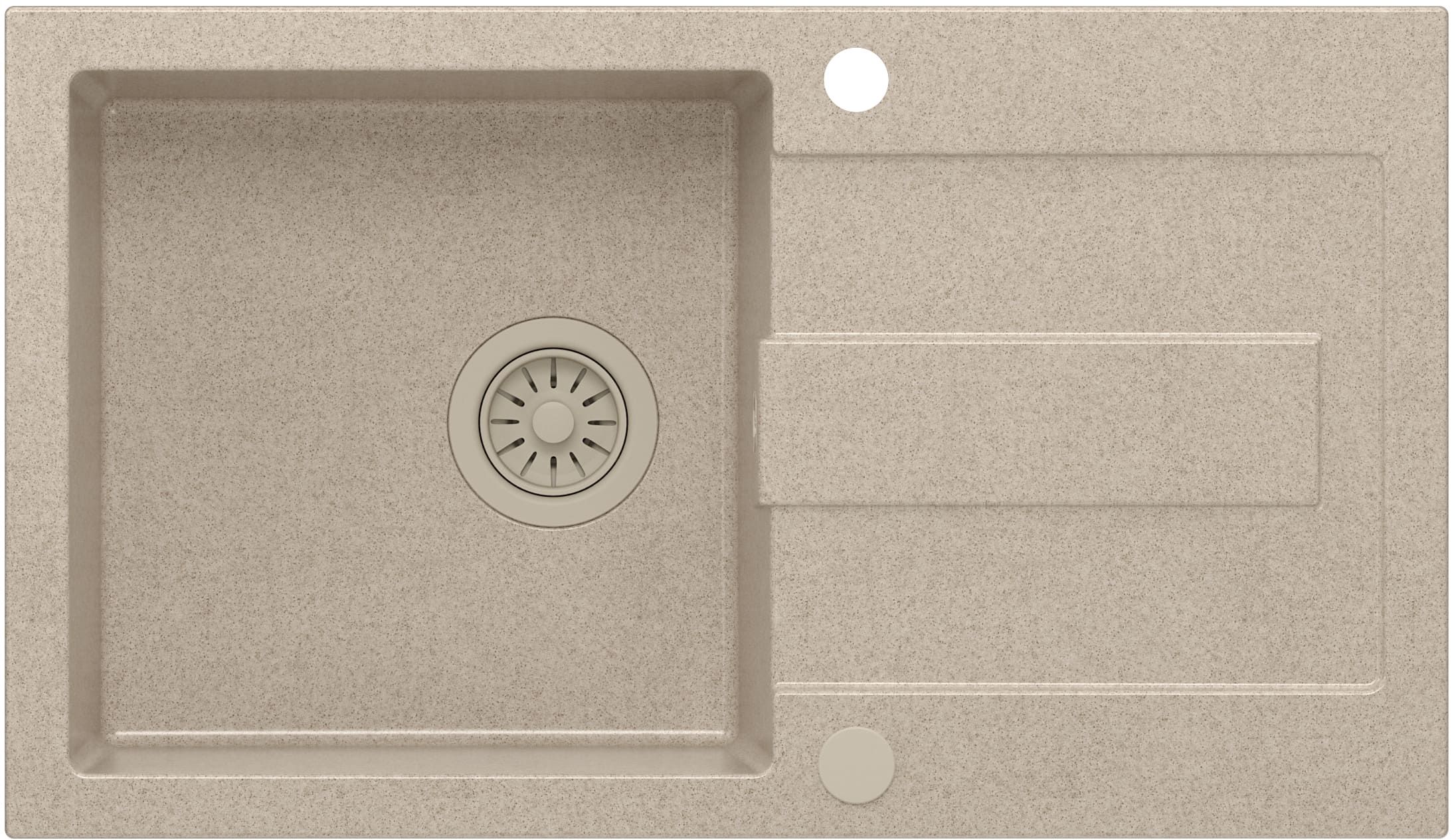 Darmowa Dostawa - Zlewozmywak GraniteQ 78x45 cm Quadron Christian HCQC7845BEZKPC