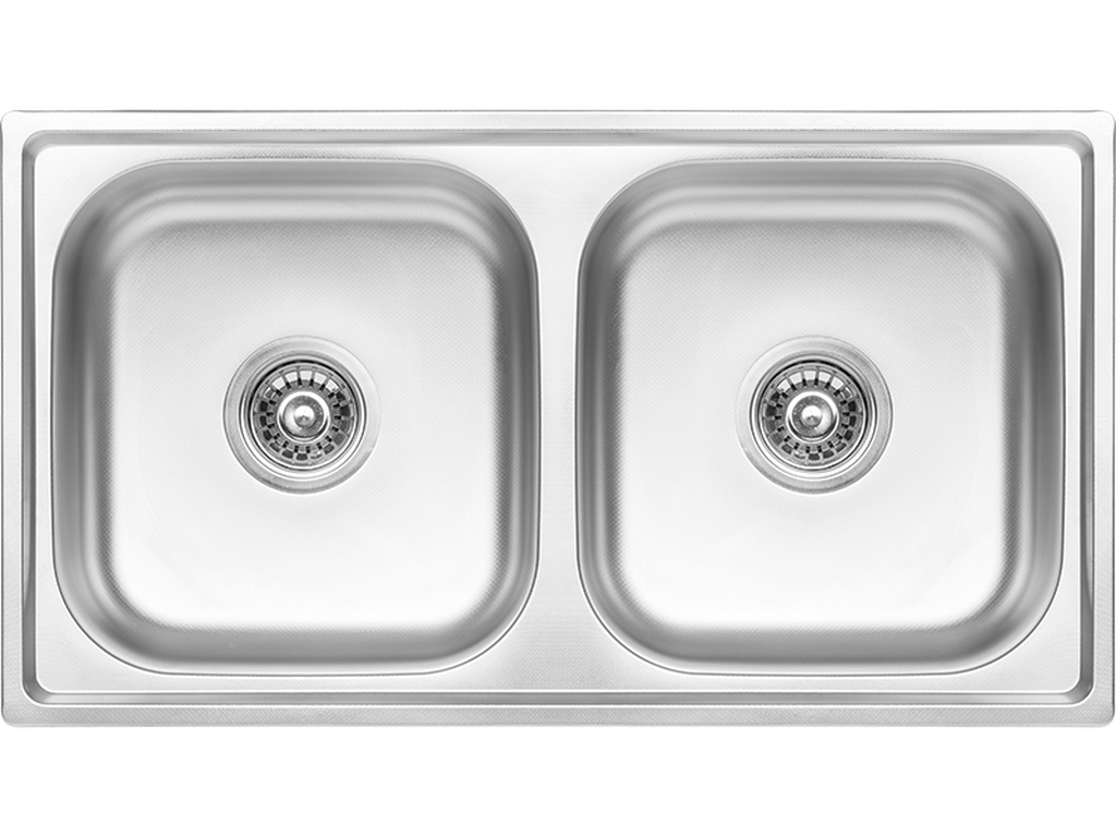 Darmowa Dostawa - Zlewozmywak stalowy 78x43 cm Kuchinox Standard SKS320T