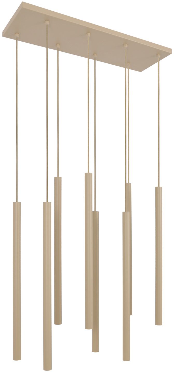 Darmowa Dostawa - Lampa wisząca x10 W beżowa Kaja Suno K5837