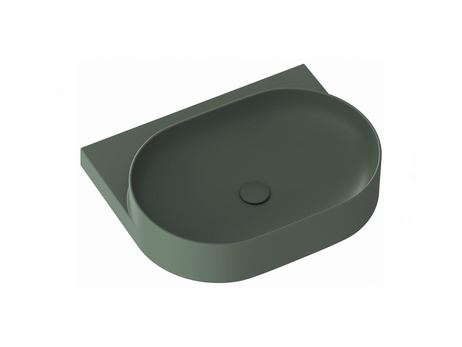 Darmowa Dostawa - Umywalka 60.5x50 cm półokrągła ścienna Ravak Yard XJX08060000