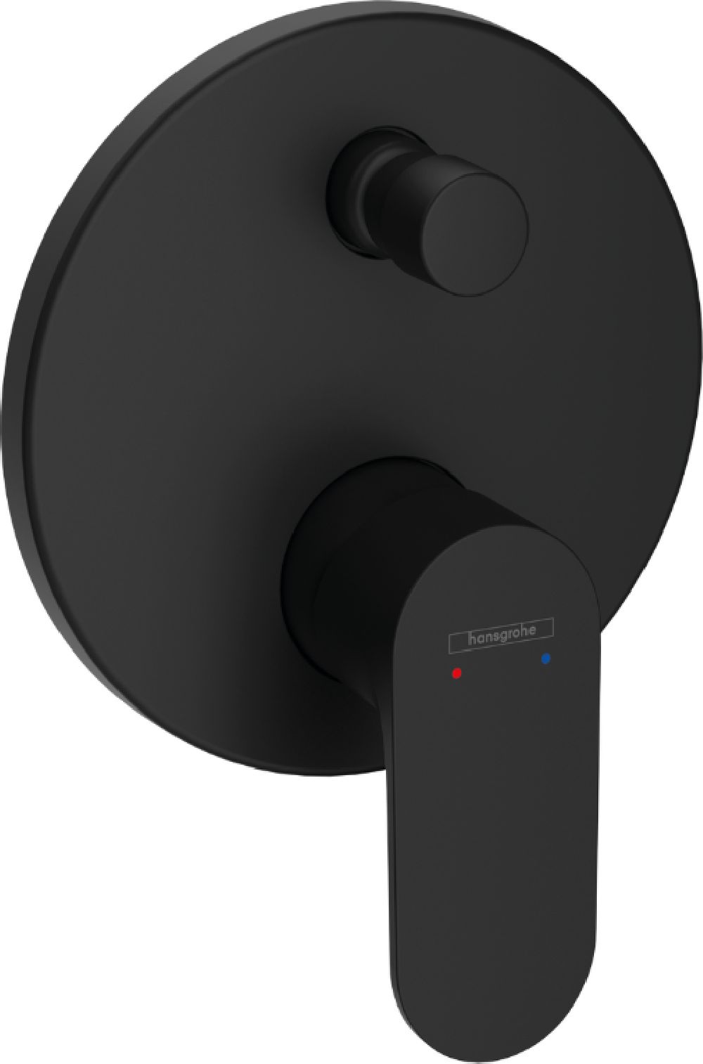 Darmowa Dostawa - Bateria wannowo-prysznicowa podtynkowa czarna Hansgrohe Rebris S 72467670