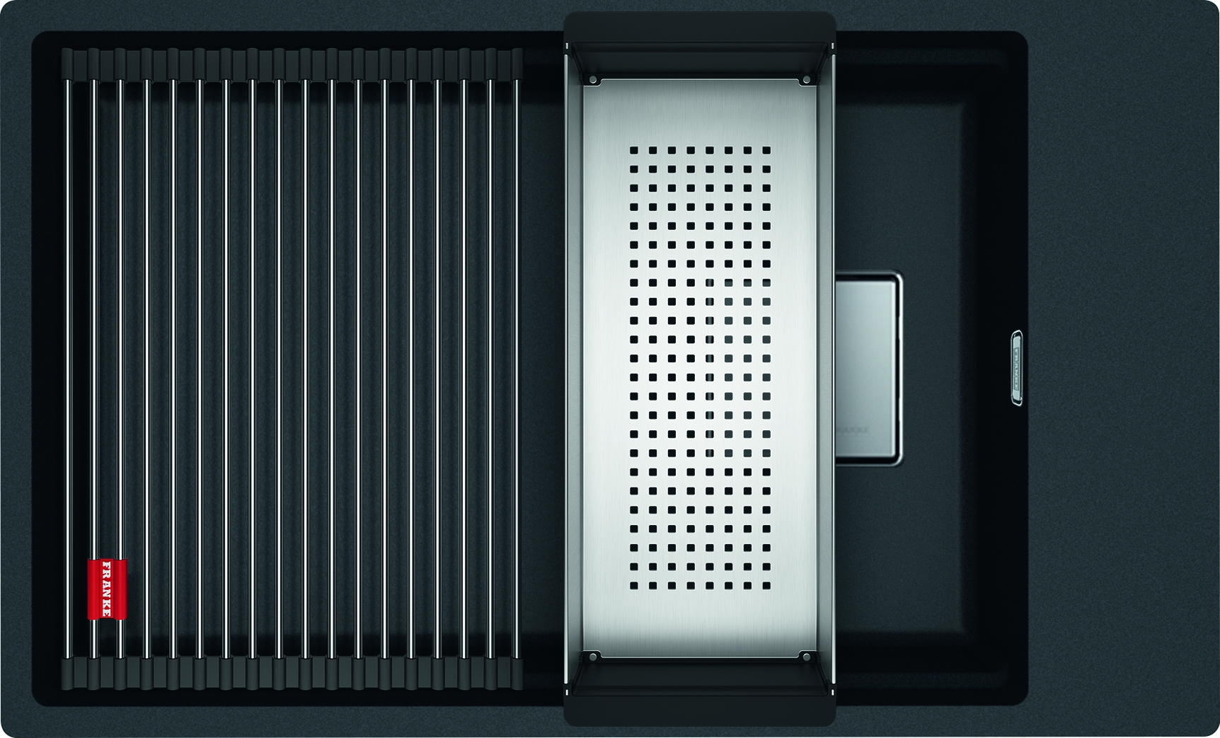 Darmowa Dostawa - Zlewozmywak granitowy 62x42 cm szary/grafitowy/onyx Franke Kanon 1250528620