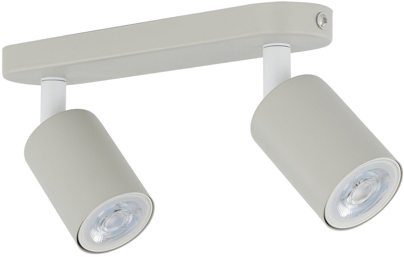Darmowa Dostawa - Lampa podsufitowa 2x10 W beżowa TK Lighting Livia 10239