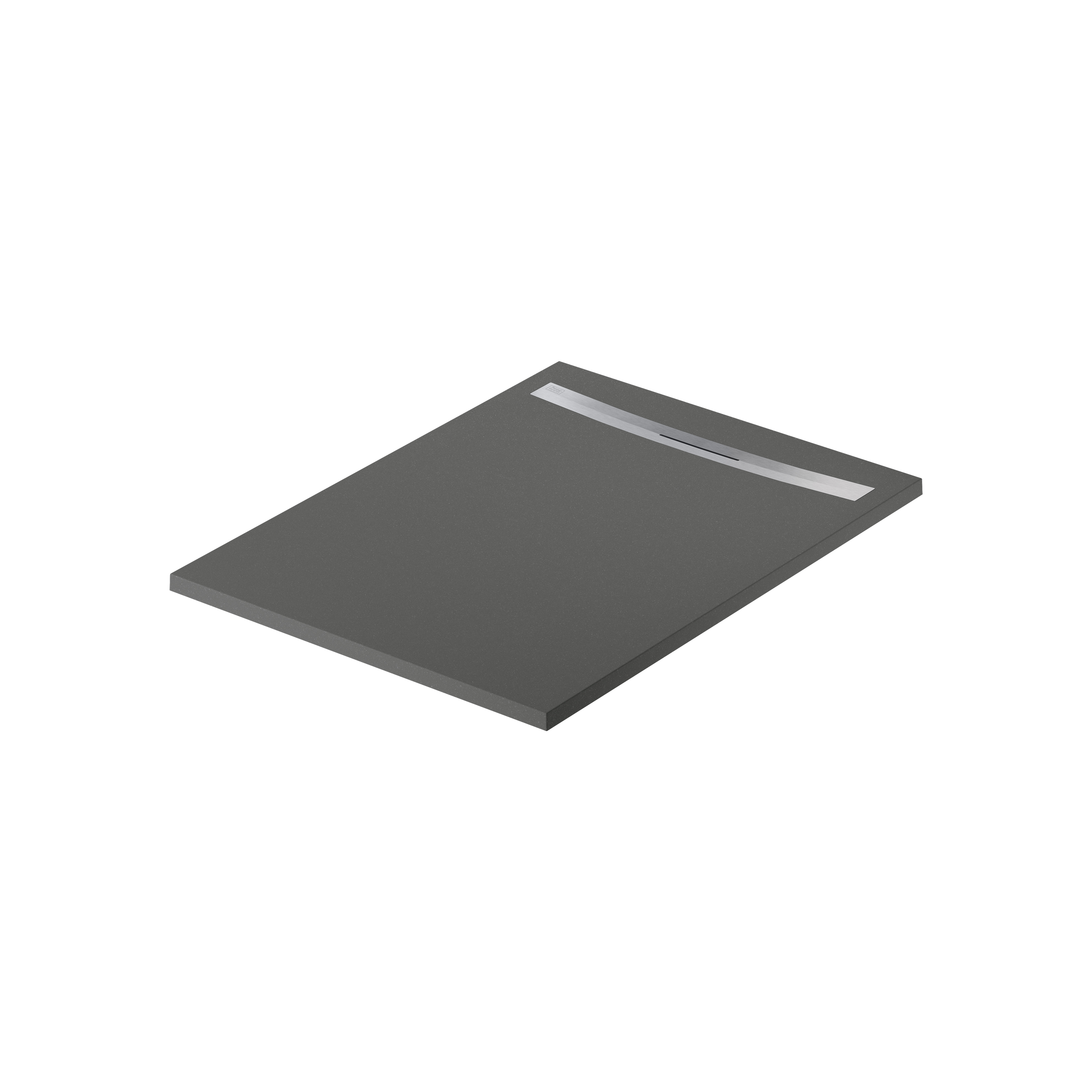 Darmowa Dostawa - Brodzik prostokątny z maskownicą 120x90 cm grafitowy Meissen Keramik Kontra S207011