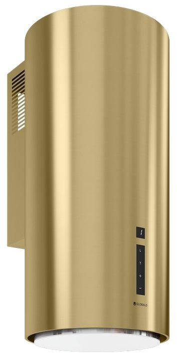 Darmowa Dostawa - Okap kuchenny 39 cm ścienny złoty Globalo Silent Quality Heweno HEWENO393LIGHTGOLDMAT