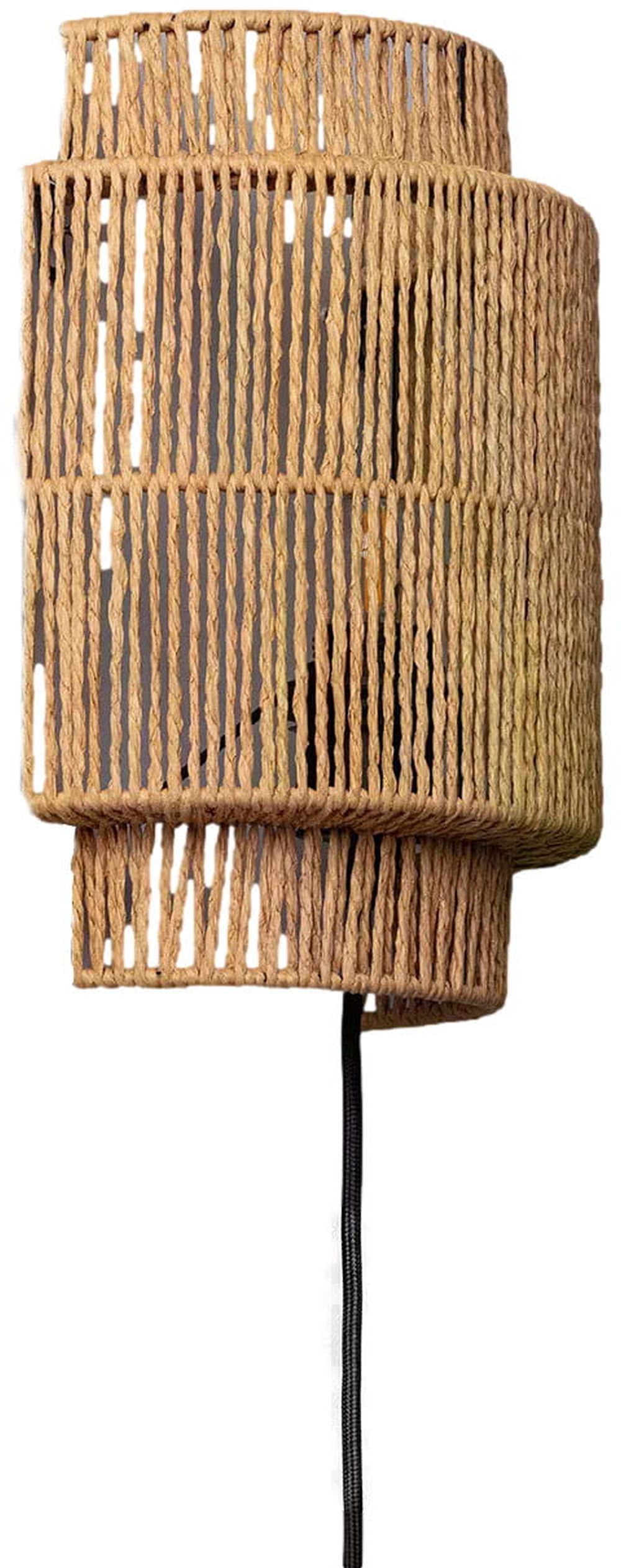 Darmowa Dostawa - Kinkiet 1x25 W brązowy Abruzzo Boho ABRKLBHE27