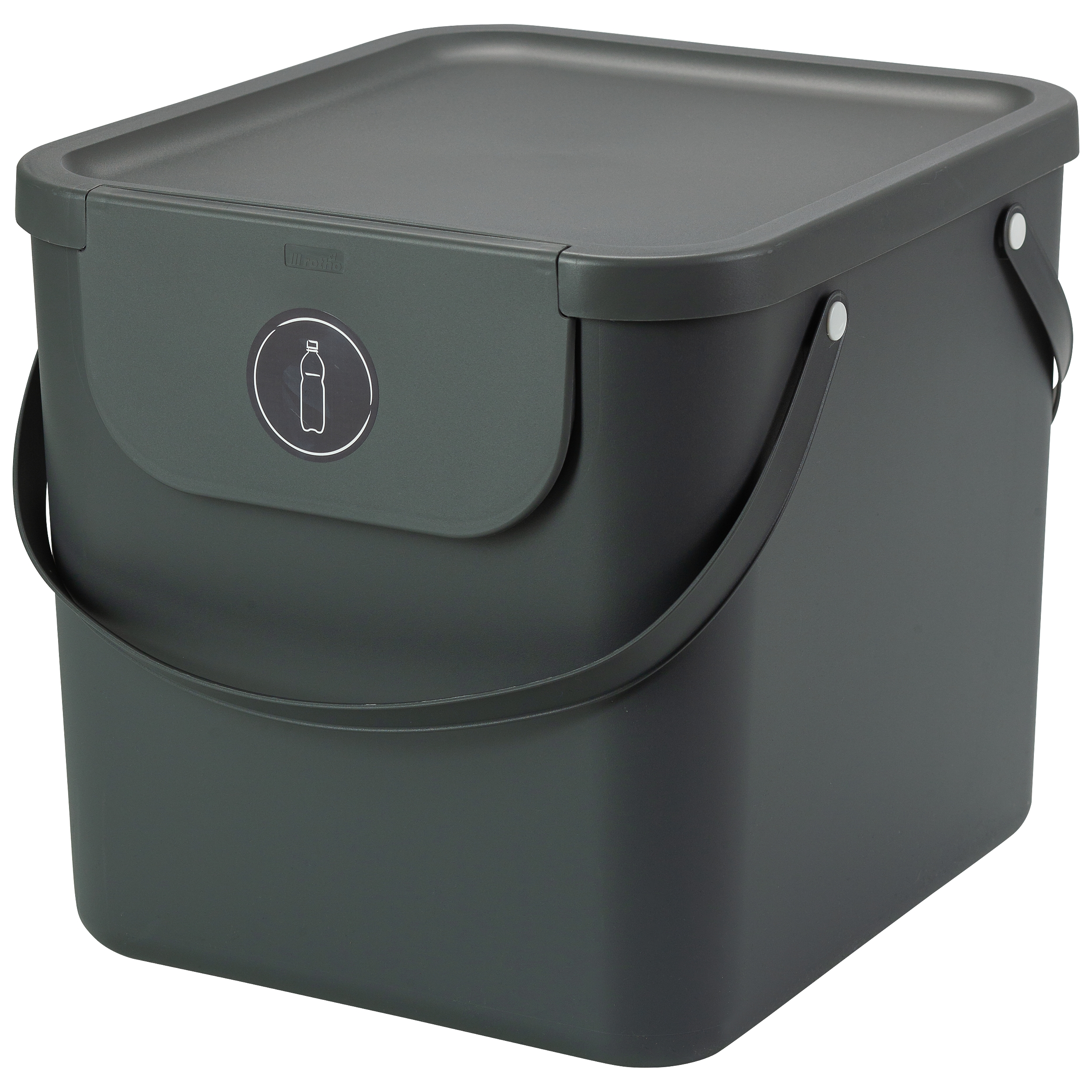 Darmowa Dostawa - Pojemnik na odpady 40 l czarny Rotho Albula 1034408853