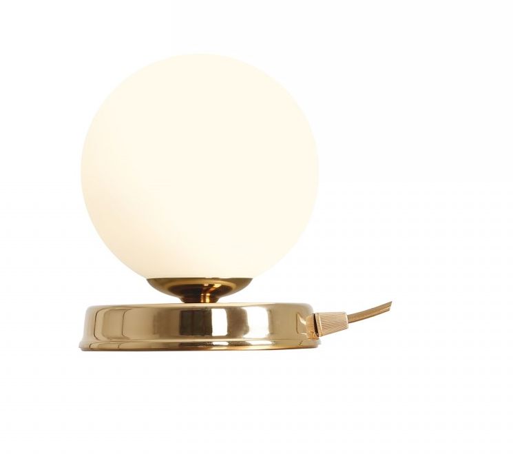 Darmowa Dostawa - Lampa stołowa 1x10 W złota Aldex Ball 1076B30S